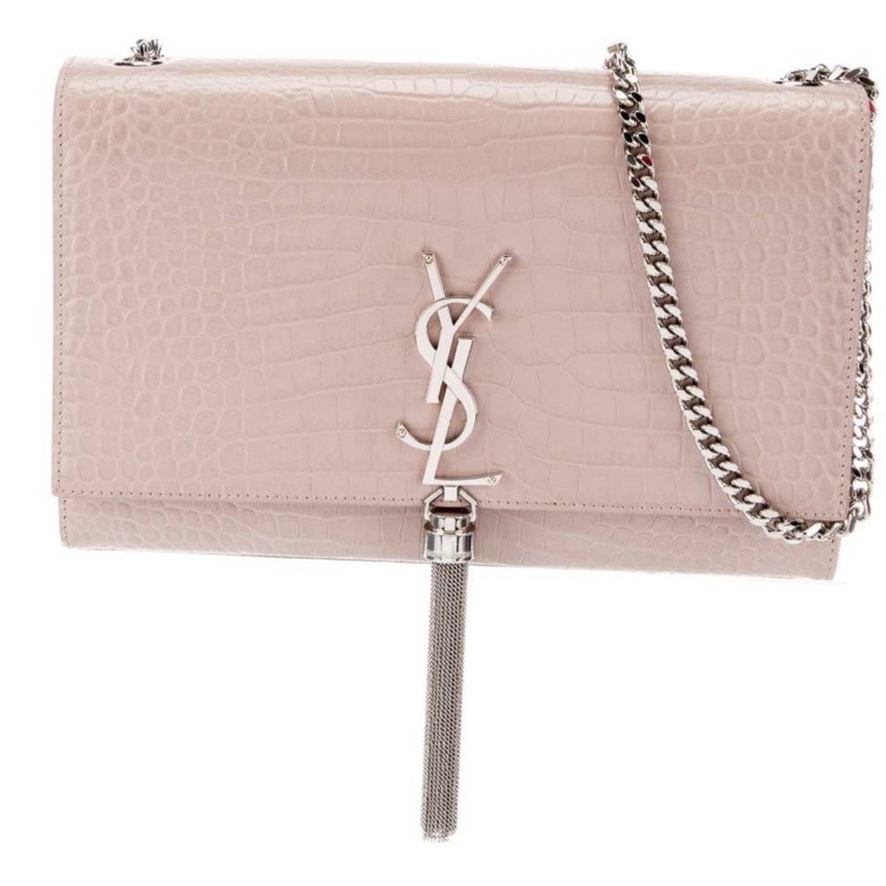 Yves Saint Laurent Pink Chain Clutch. *Perfect condition*. Sold